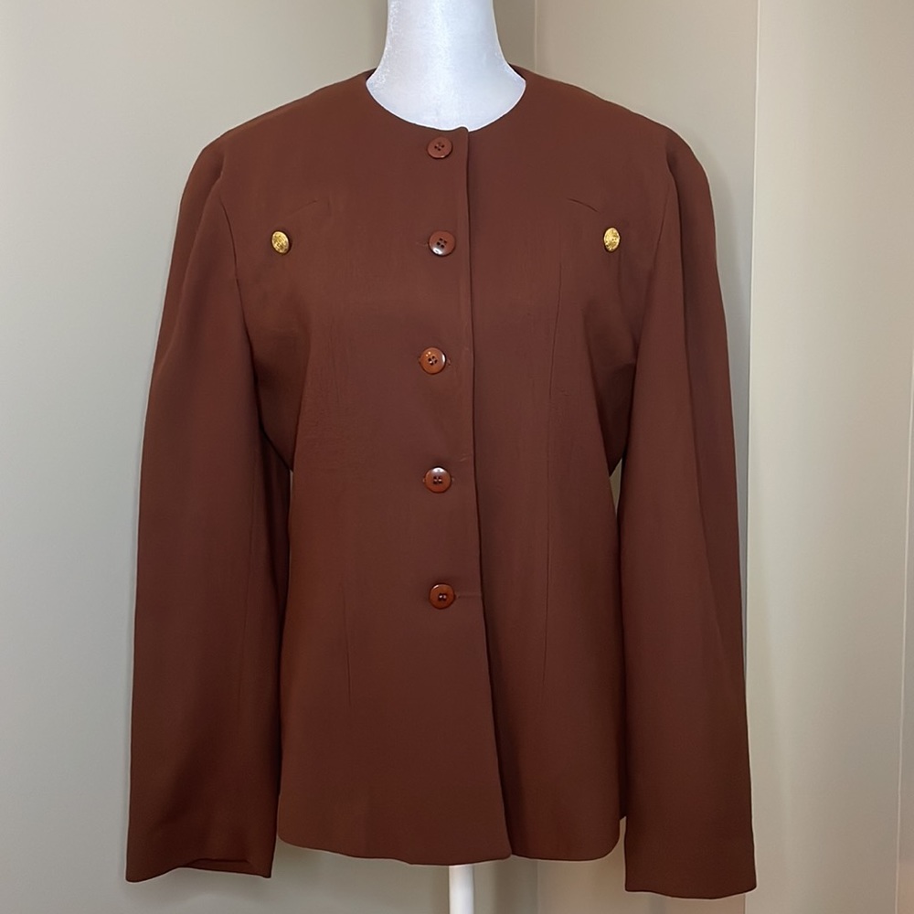 Vintage Christian Dior Wool Suit Jacket
